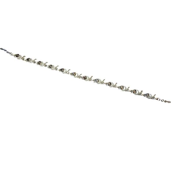 Vintage Sarah Coventry Cool Surrender Smokey Gray Silver Necklace - Picture 4 of 9